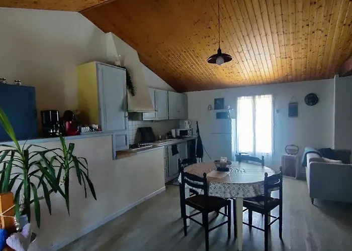 公寓 Le Logis Du Pont Champagné-les-Marais